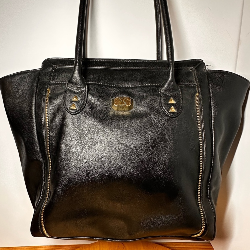 Kardashian Kollection Black Tote